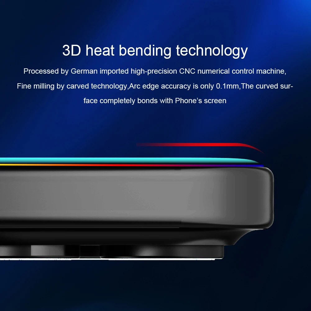 Nillkin dla iPhone 16 Pro Max/16 Pro 3D CP + MAX Pełne pokrycie szklanej folii hartowanej folii ochronnej na telefon komórkowy dla iPhone 16 Plus — zdjęcie produktu 2