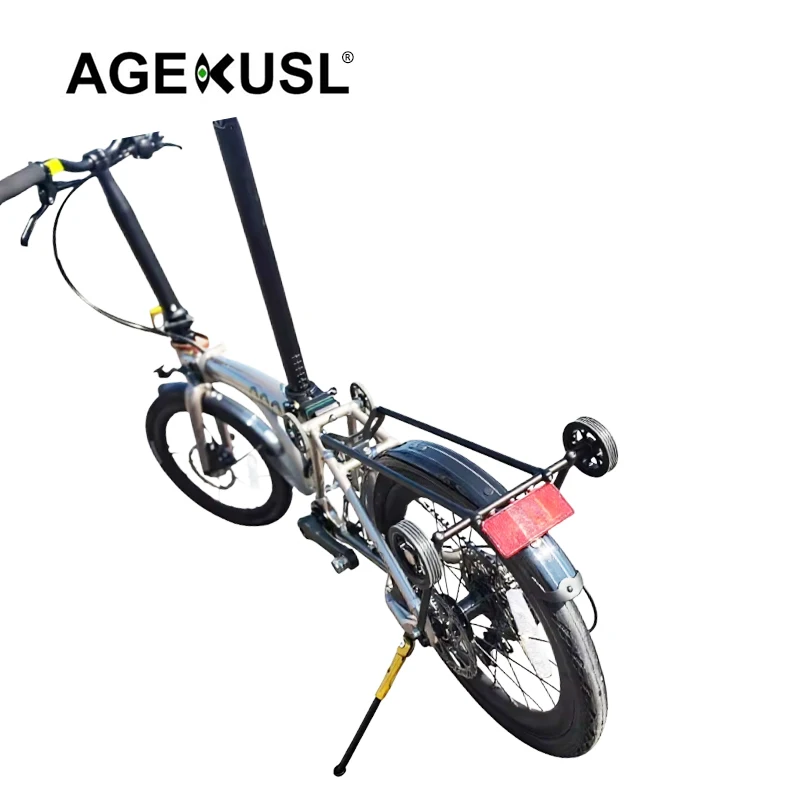Bike Rear Rack Cargo Rack Mudguard Fenders Lightweight Durable for 16 20 Inch Java NEO 349 406 Folding Bike