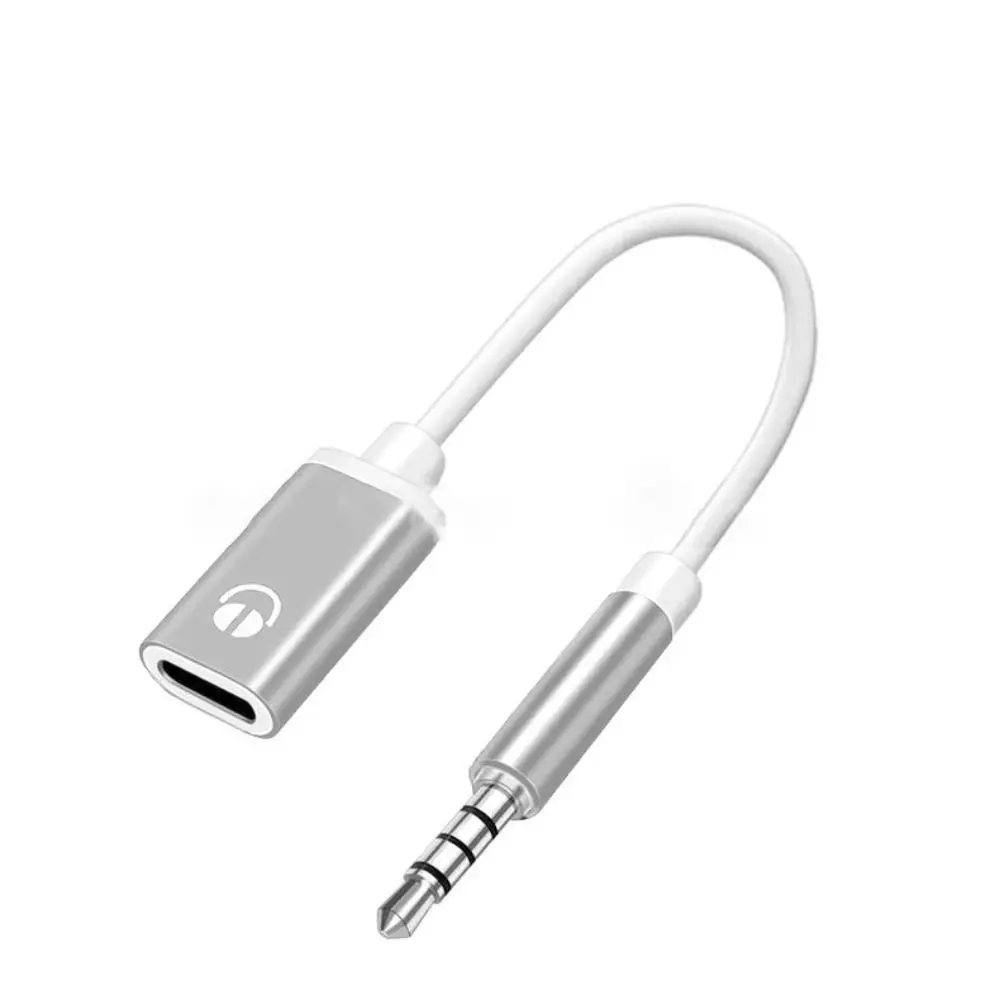 3.5mm Male To Type C Female Headphone Adapter Cable Laptop Portable Audio Cable Cord Phone MP3 Player Aux Cable Converter