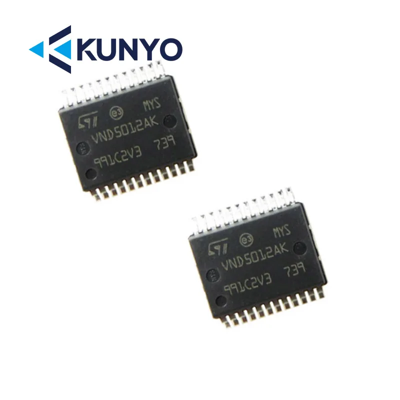 

integrated circuit VND5012AKTR-E VND5012AKTR-E VND5012AKTR-E SSOP24 driver power switch ic chip