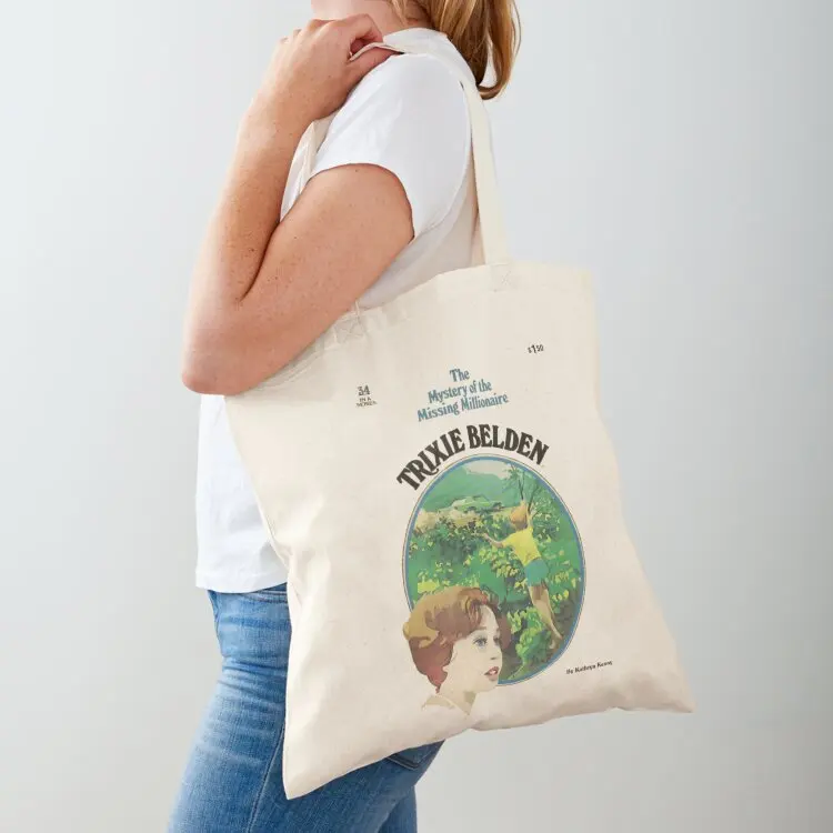

Trixie Belden Book Cover \t Tote Bag Gift bag custom fabric bag Reusable bags custom bags