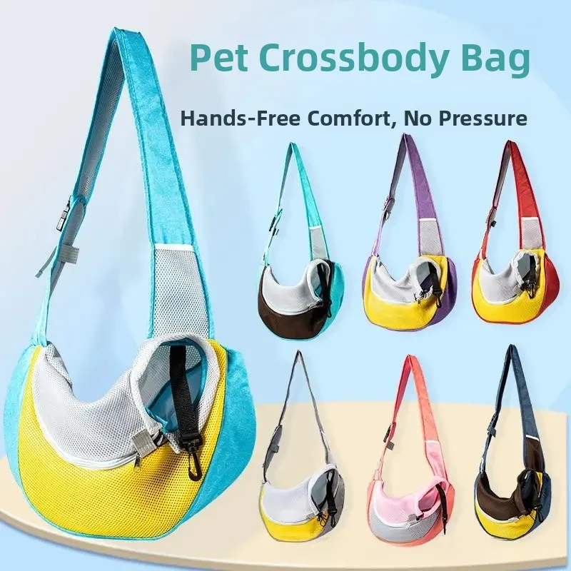 

Portable Single oulder Bag Pet Travel Bapa Me Cloth Thiened Breathable Dog Travel Bag Easy to Carry on Outing