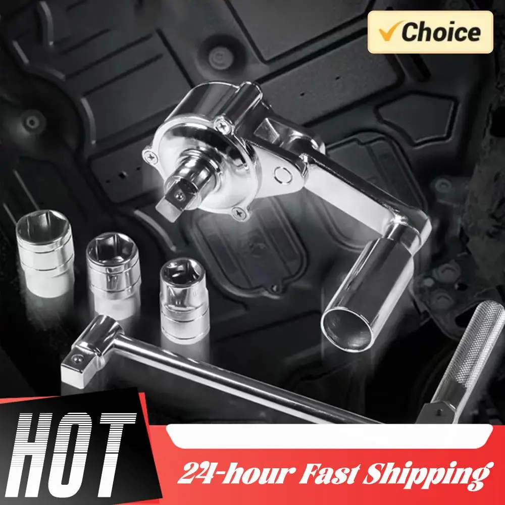 

Lug Nut Remover with 17mm/19mm/21mm Sockets Heavy Duty Labor-Saving Nut Disassembly Tool Torsional Torque Multiplier Nut Remover