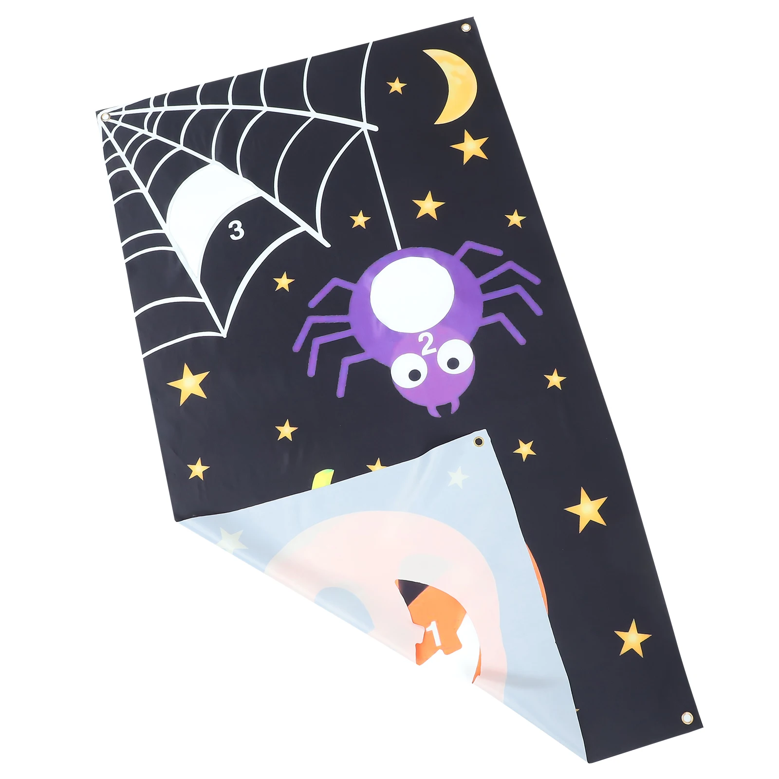 

Halloween Toss Games Banner Easy Install Durable Sandbag Throwing Bean Bags Flag Indoor Outdoor Party Supplies