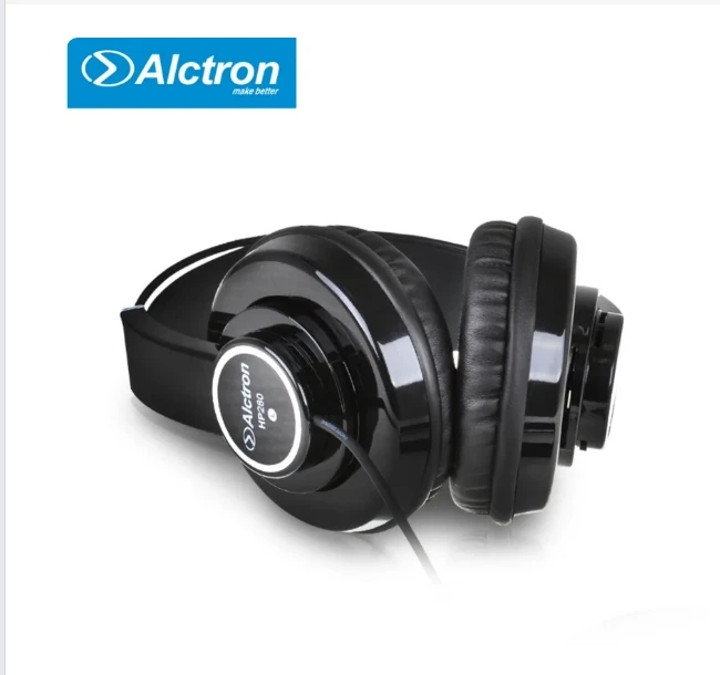 Alctron HP280 Professional 3.5mm Wired Monitor Headphone Over-ear semi-open Earphone Headset for Desktop Laptop Computer PC