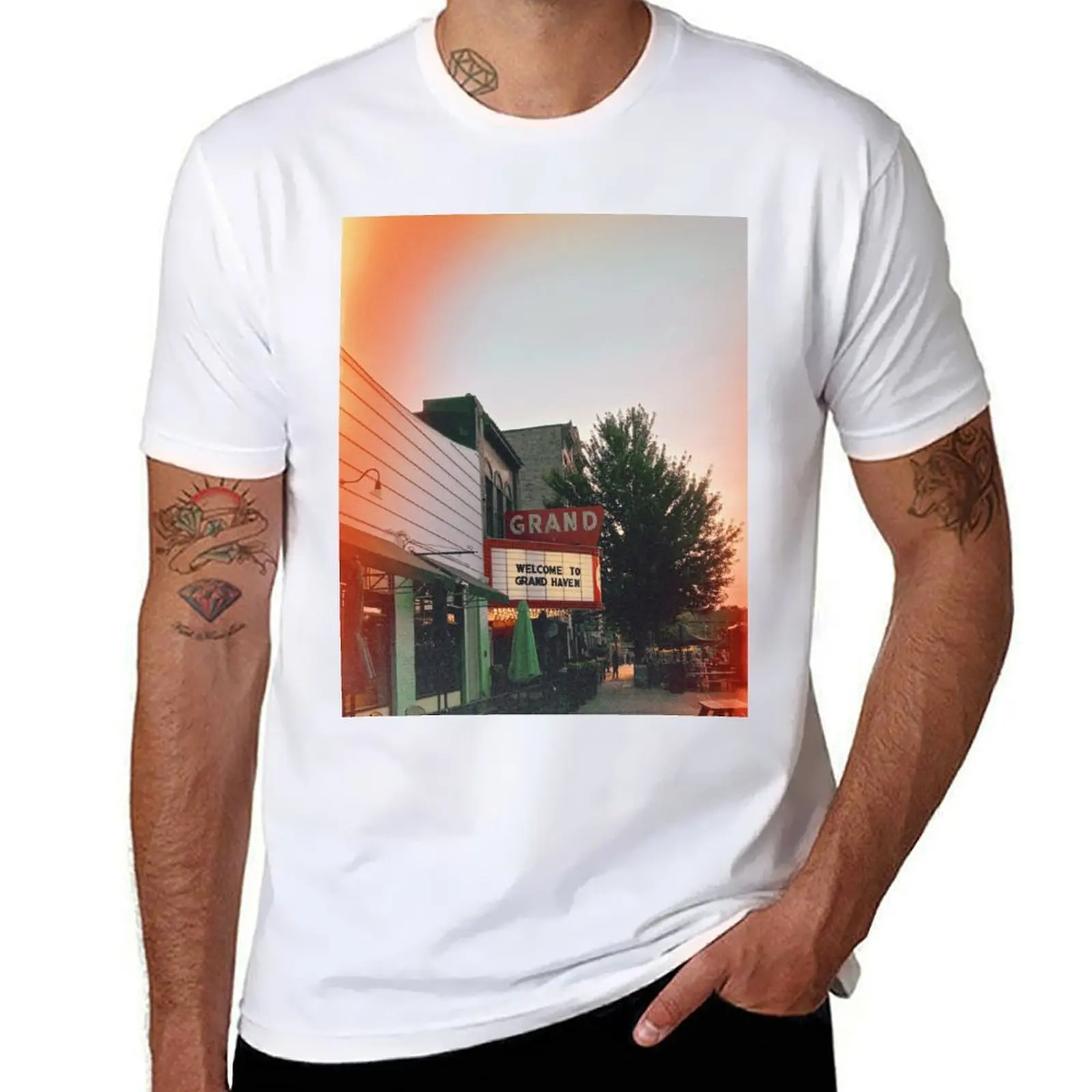 

Welcome to Grand Haven T-Shirt t shirts for man cotton man t shirt heavy cotton T-Shirt
