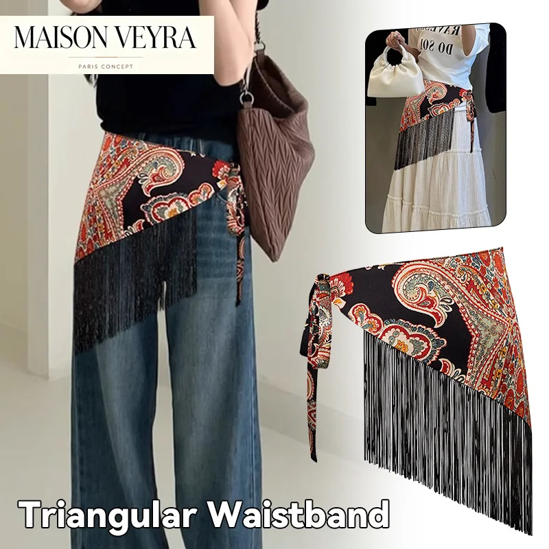 boho-ethnic-style-triangular-waistband-tassel-girdle-belly-dancing-scarf-hip-dress-jeans-fashion-accessories-hip-hop-waist-decor