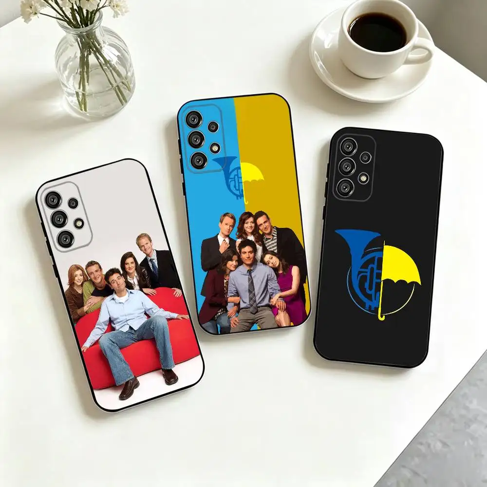 Funda para Teléfono con Diseño 'Cómo me topo con tu madre' para Samsung S25, S24, S21, S22, S23, S30, Ultra, S20, Plus, Fe, Lite, Note, 10, Negra, Regalo