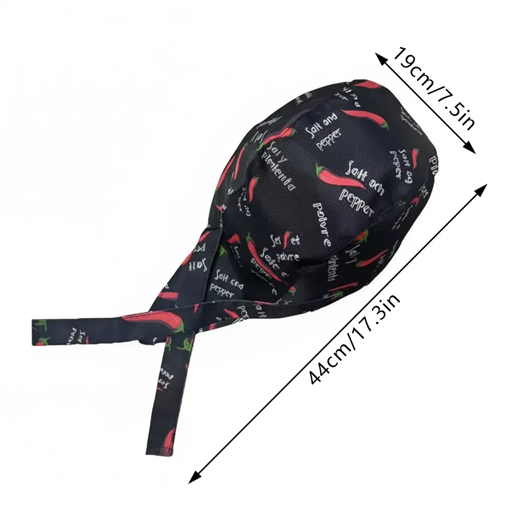 Koksmuts voor mannen en vrouwen Restaurantpersoneel Verstelbare gebonden band Kookmuts Ademend katoenmixmateriaal voor Japans