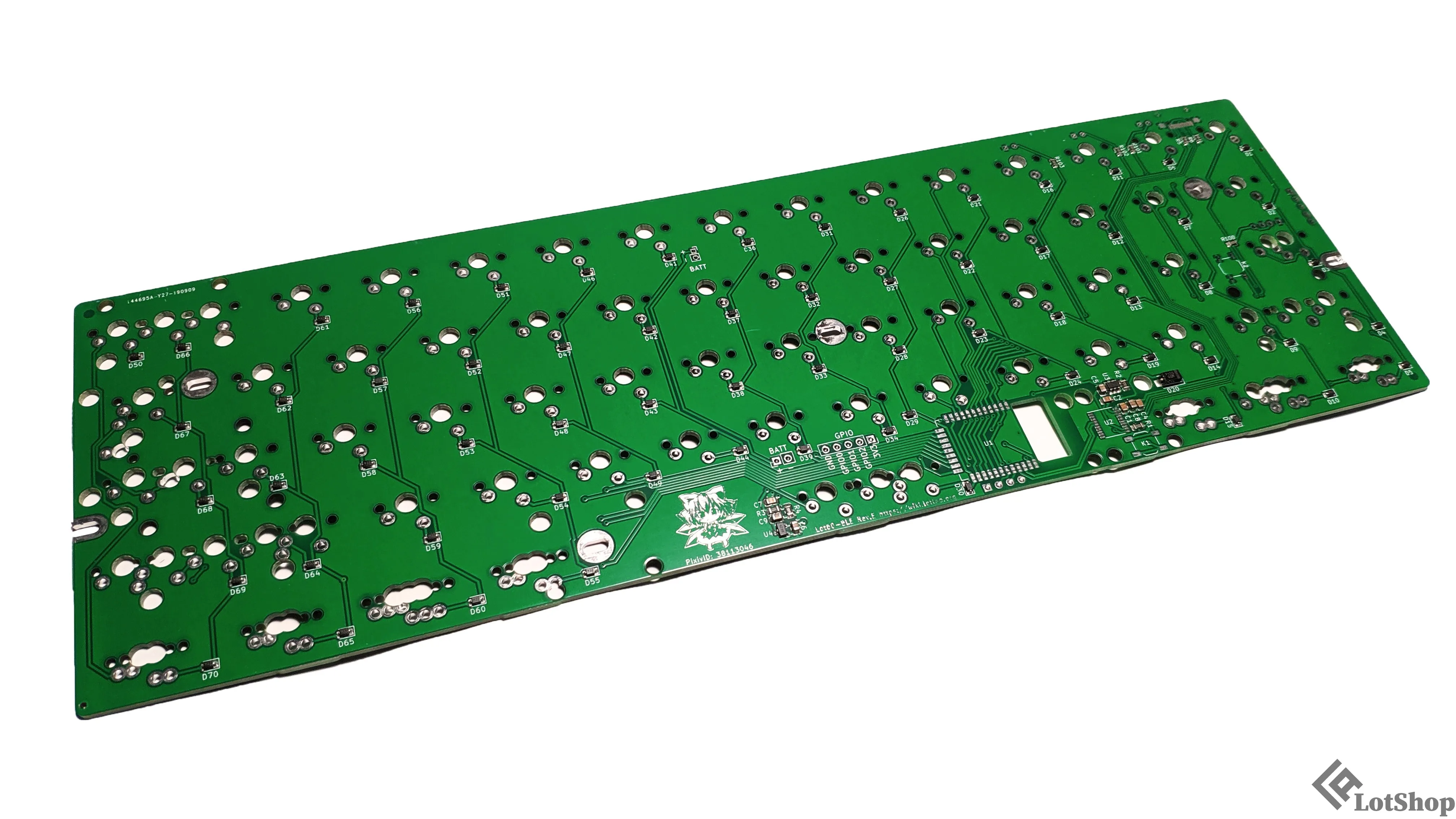 Двойной режим Bluetooth USB, беспроводная механическая клавиатура DIY, набор печатных плат Lotlab и левое переключение 64, новые продукты