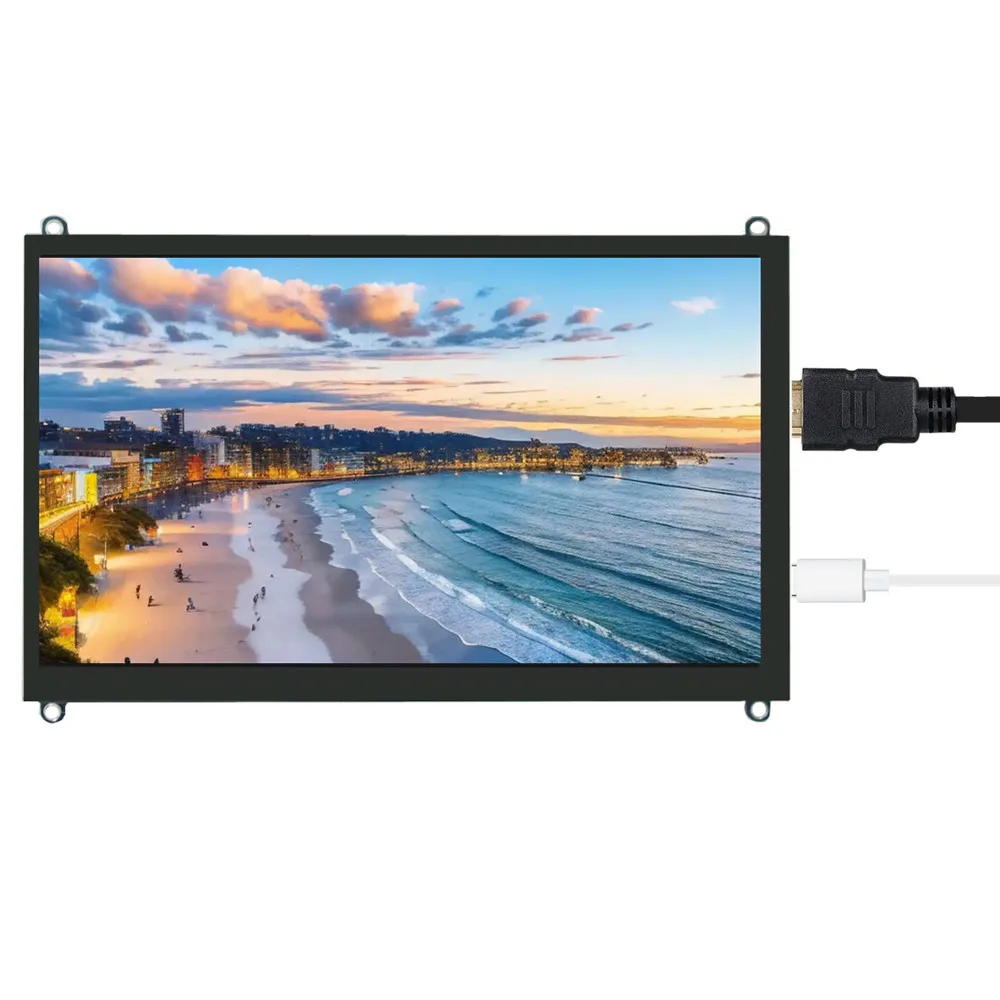 

DIY 7-дюймовый портативный сенсорный ЖК-экран 800*480 HDMI-совместимый Raspberry Pi ПК Многофункциональный внешний экран дисплея