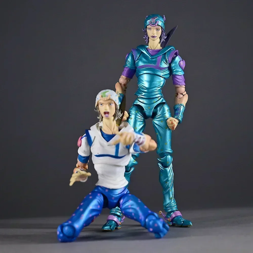 Heiße Medicos Anime Actionfigur Johnny Joestar Gyro Zeppeli JoJo's Bizarre Adventure Sammlermodell Auf Lager Festivalgeschenke