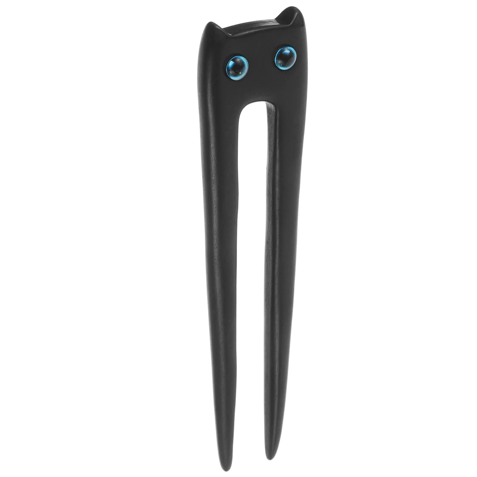 

Marker Holder Cat Sandalwood Hairpin Style Women Accessories Vintage Hanfu Headdress The Retro Black Chinese Woman