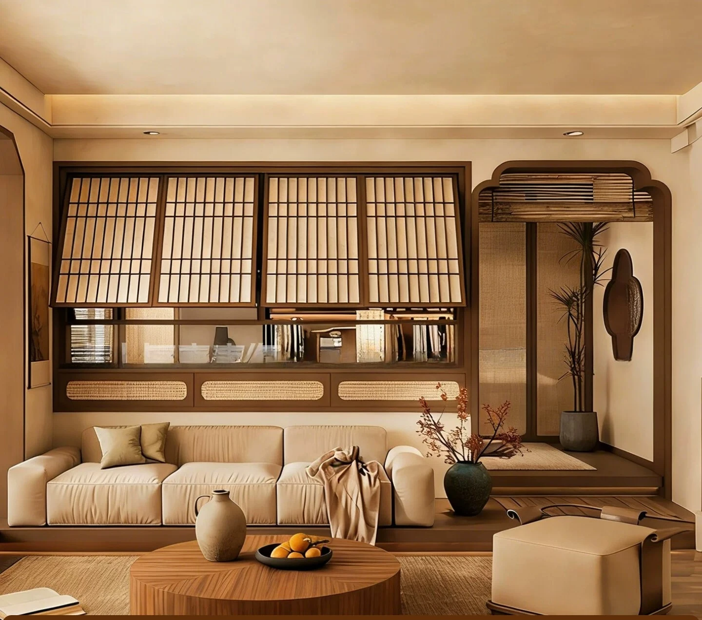 Solid wood window Chinese style push-pull down hanging upper turning window Dynasty aesthetic support window grid customization
