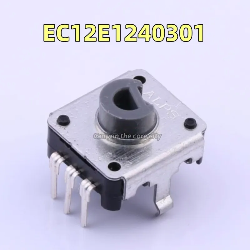 3 pieces EC12E1240301 Original Japanese ALPS through-shaft encoding switch 12-bit pulse volume potentiometer