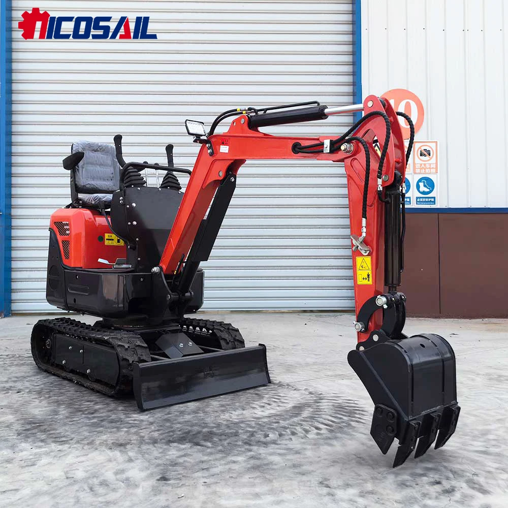 Mini Hydraulic Crawler Excavator with Comfort Seat for Small Farm and Garden Work