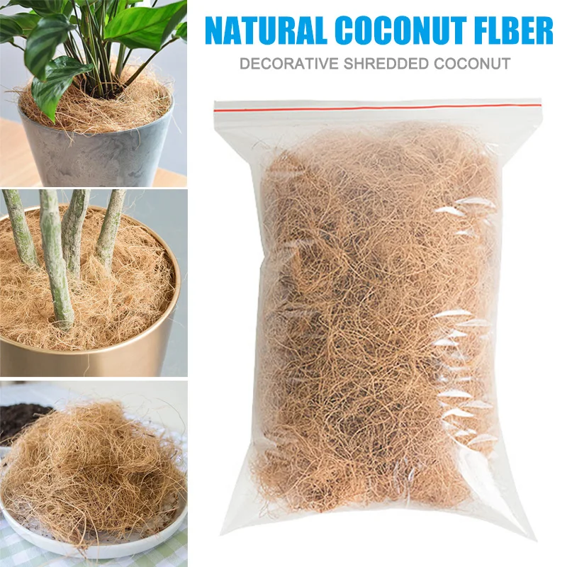 Coconut Husk Fiber Orchids Crafts Pet Bedding Insect-proof Protect Plants Maintain Soil Temperature