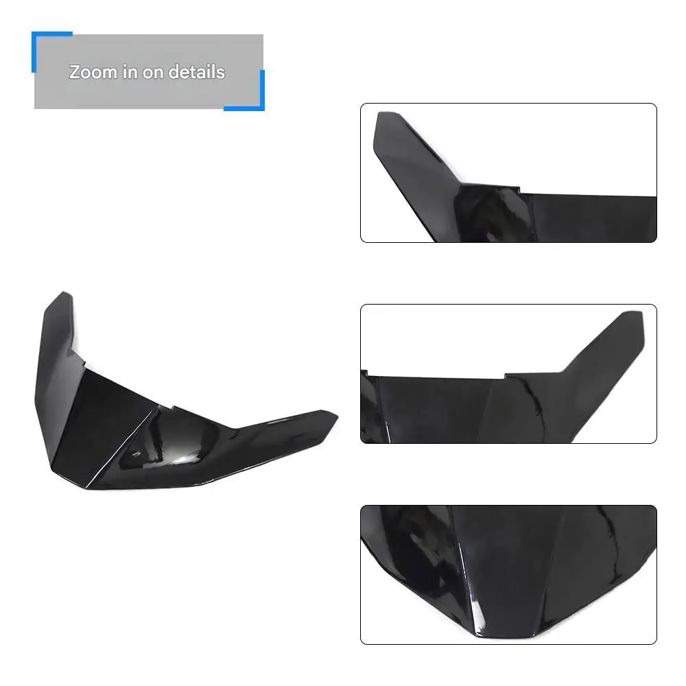 Suitable for ZONTES 368G G368 368-G motorcycle carbon fiber front fender nose cone extended wheel cover fairing winglet