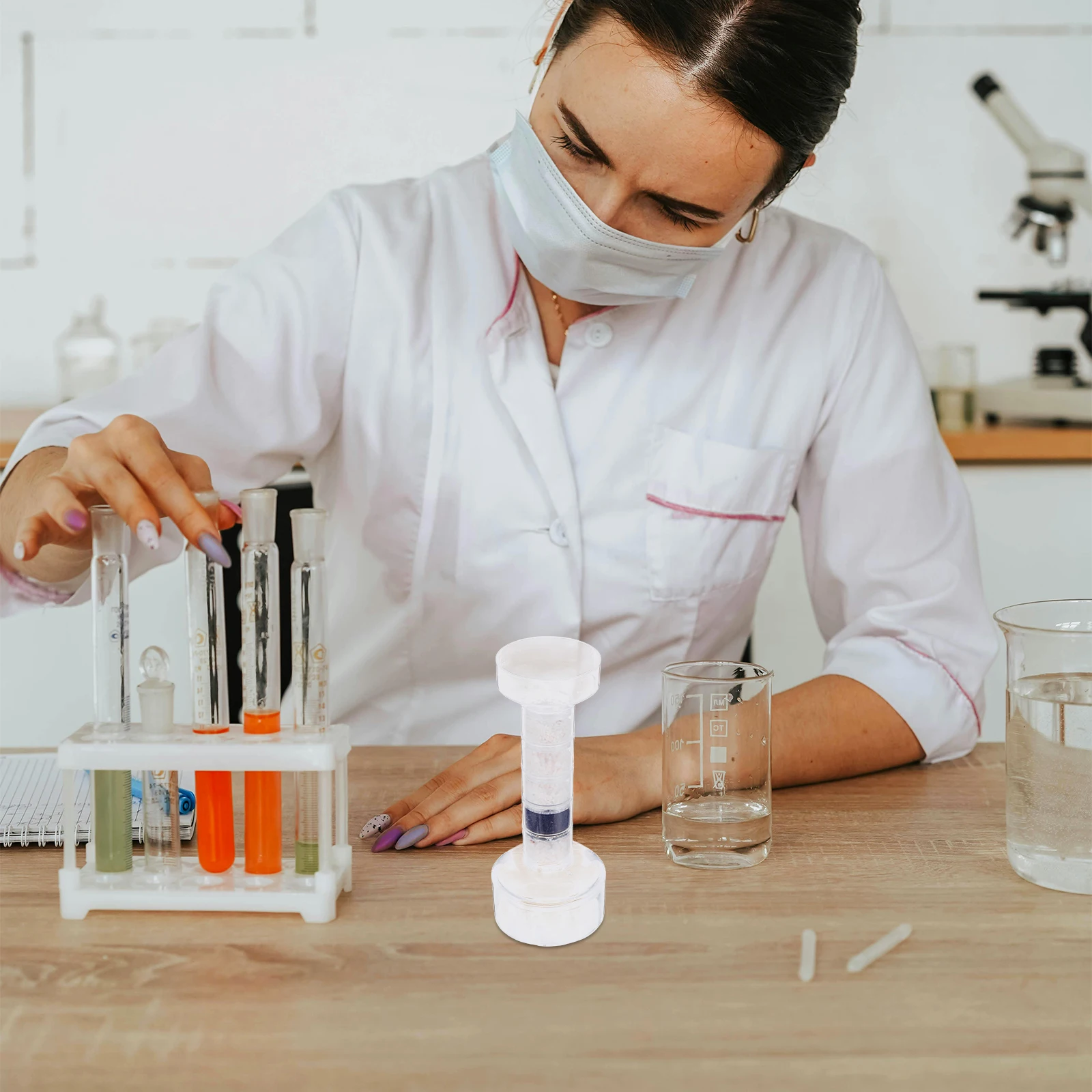 Water Filter Purification Teaching Equipment Science Lab Tool Student Experiment Kit Betta Clay Alkaline System for School