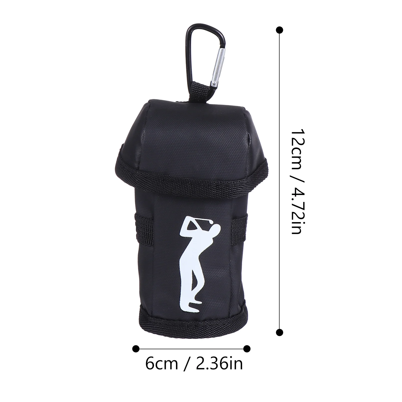 1 قطعة كرة جولف الخصر حقيبة دائم قوي المحمولة الكرة حقيبة التخزين المدمجة العملي توريد نادي التسوق المحمولة كيس التخزين #3