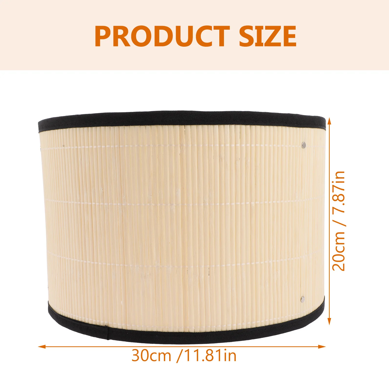 الخيزران برميل غطاء مصباح إطار الحديد مستقرة طاولة صغيرة غطاء مصباح داخلي غطاء خفيف خمر المنزلية عاكس الضوء الغبار درع