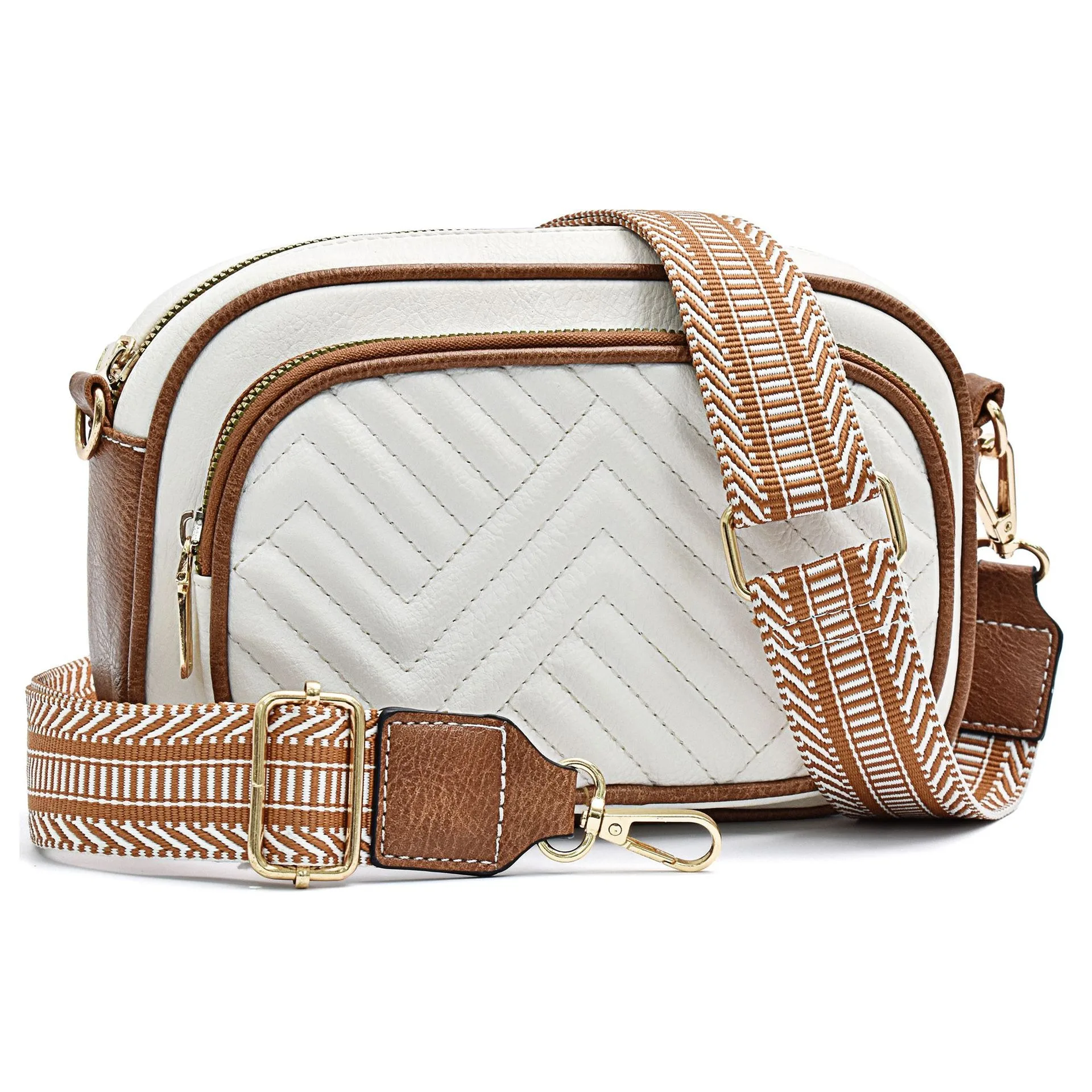 Mini Quilted Crossbody Bags For Women Trendy VeganShoulder Bag Women's Casual Handbag & Purse