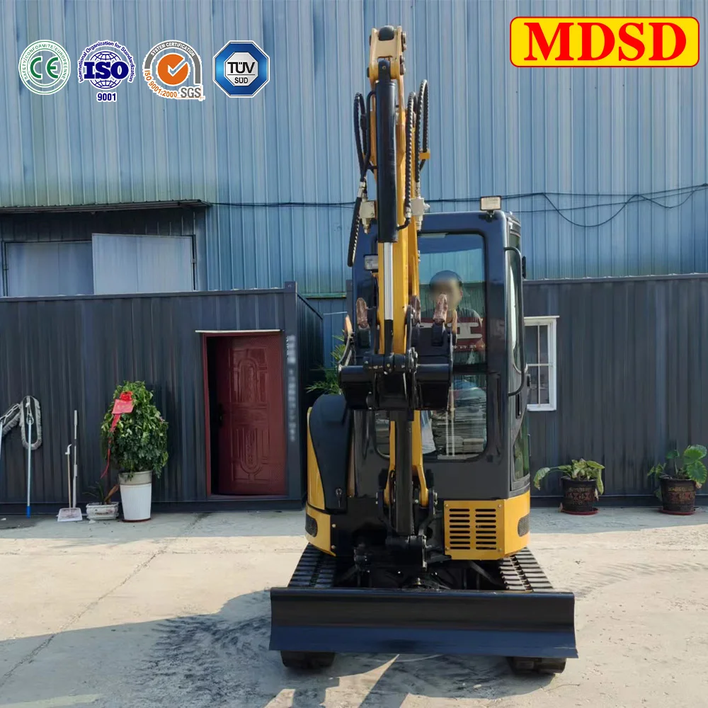 

Hydraulic Mini Excavator 0.8-3 Ton Full Accessories Digger EPA Euro5 Free Shipping Micro Digger For Residential Commercial Use