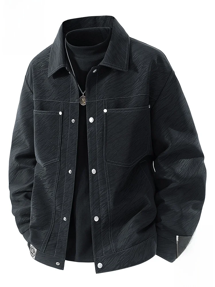 

PaulFrank American Workwear Jaet Men's Loose Casual Top Windproof Polyester Fabric Autumn Faion Brand Outerwear