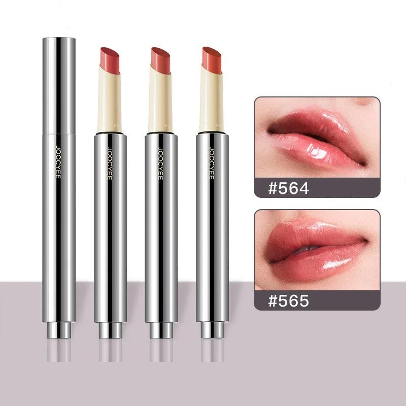 Joocyee Non-stick Solid Lip Gloss Vitamin Lipstick Lip Glaze Mirror Hydration Moisturising Long Lasting Lip Glossy Korean