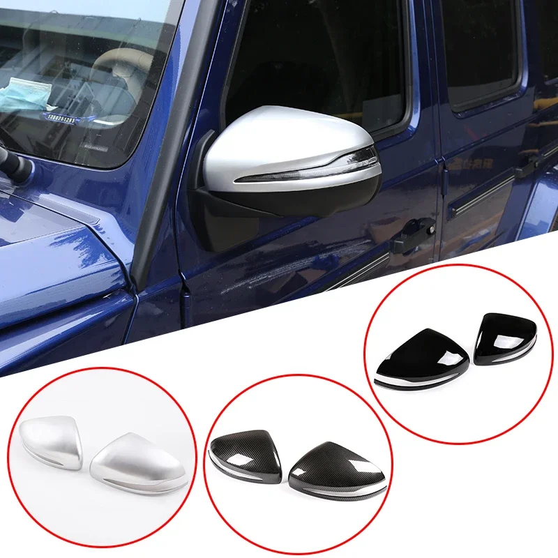 

Для Mercedes-Benz G-Class W464 19-25 ABS автомобильная боковая дверь, зеркало заднего вида, защитный чехол для зеркала заднего вида, автомобильные аксессуары