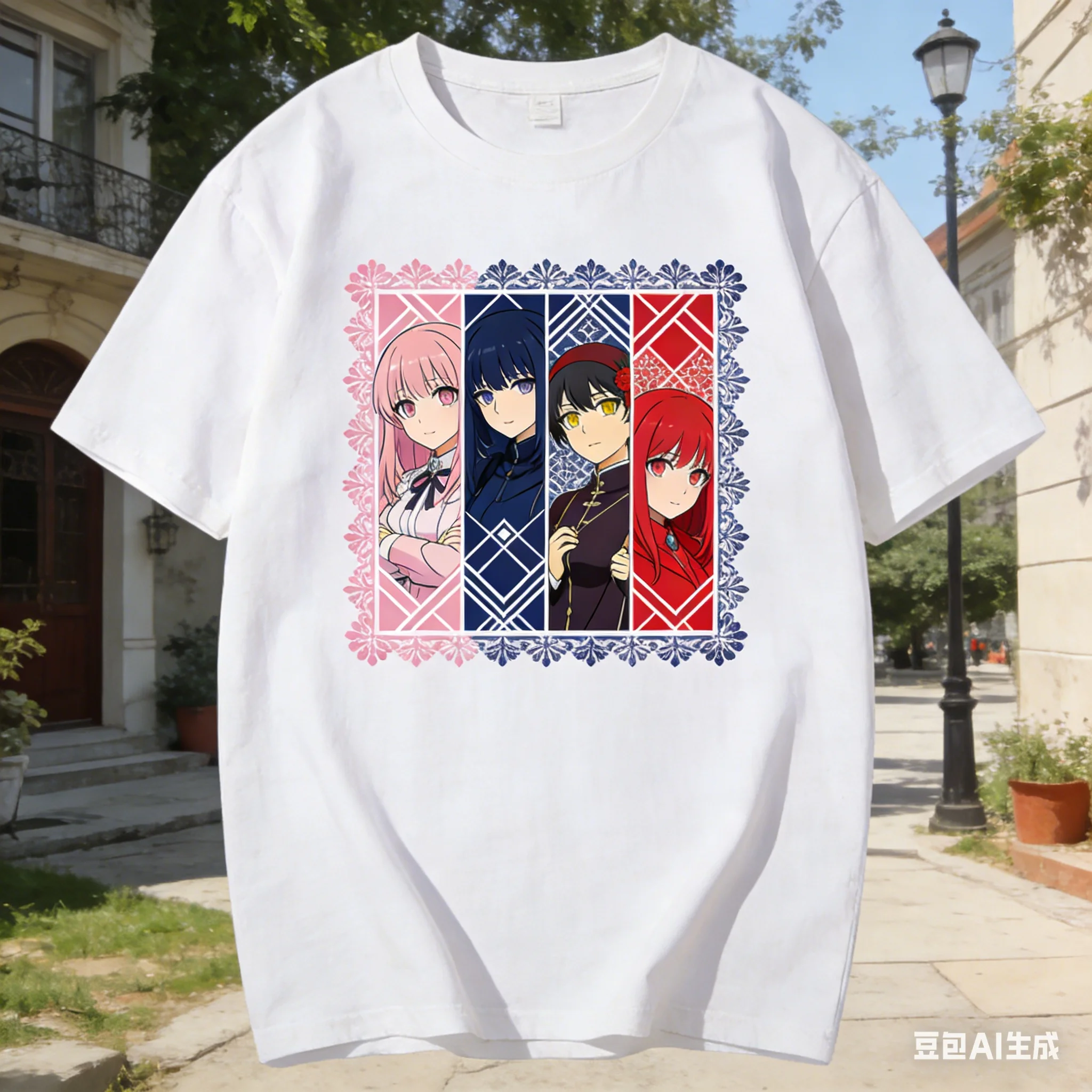 

Spy X Family T-shirt Anya Cute Print, High-street Trendy Brand, Loose Short Sleeve, Unisex Anime Merchandise