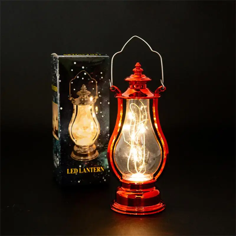 Veilleuse à kérosène rétro, art décoratif, petites lumières dégradées d'huile, lampe portable, petite lanterne décorative