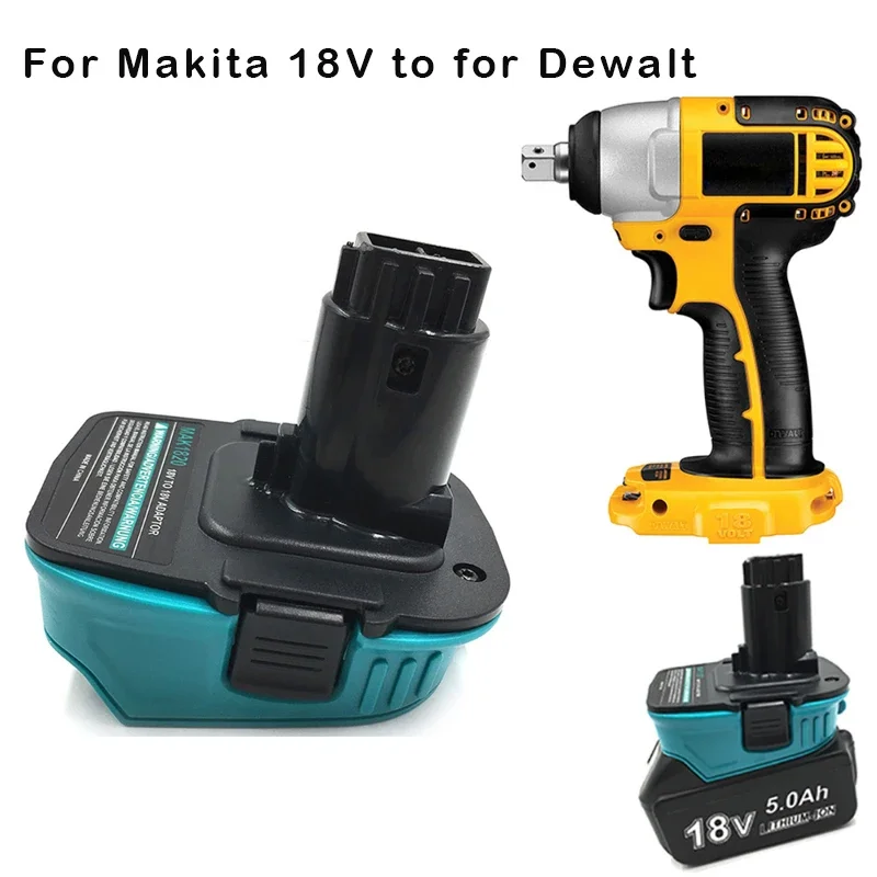 

MAK1820 Battery Adapter For Makita 18V Li-Ion Battery BL1830 BL1860 Convert to for Dewalt DC9096 Ni-Cd Ni-Mh Batteries Tools