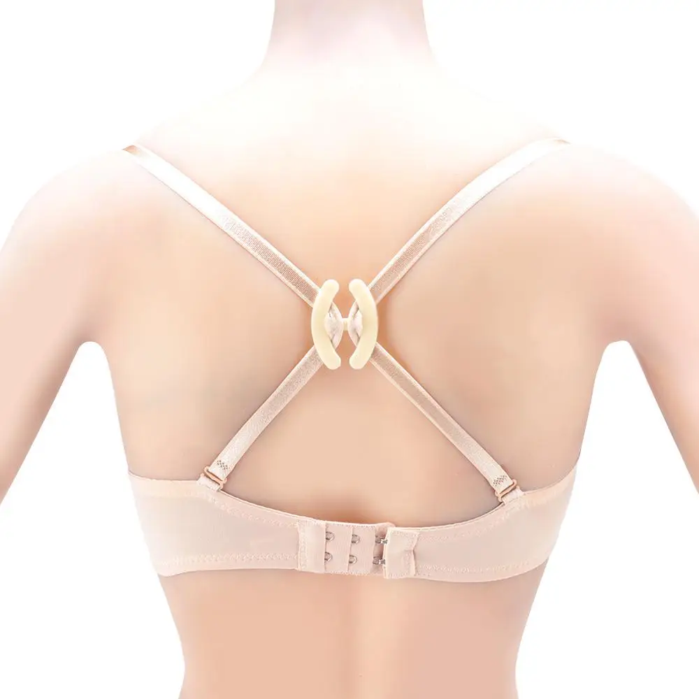 10 Stück BH-Schnallen H-förmige Gurtband-BH-Schnallen Schatten förmige Schnalle BH-Clip-Riemen halter für Frauen intim iert Accessoires