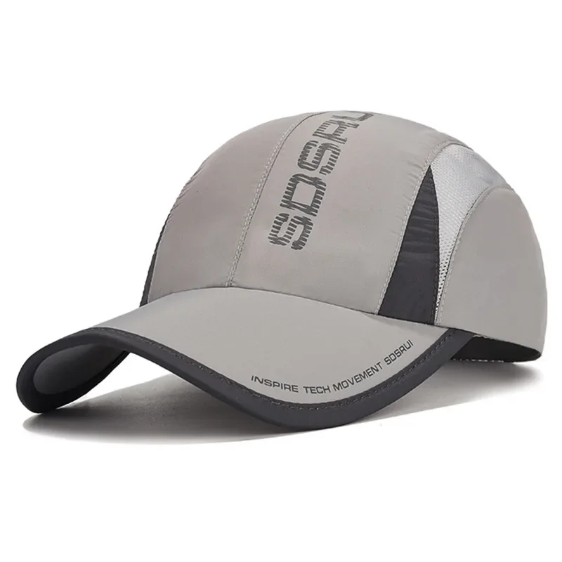 

New Summer Ultrathin Breathable Mesh Caps For Men Trend Baseball Cap Camping Fishing Hat Golf Cap Women's Hats Snapback Cap