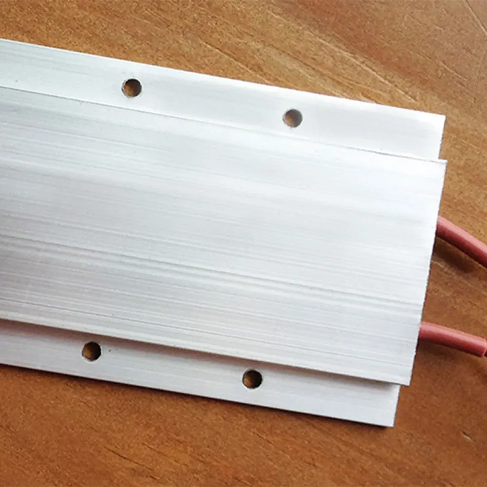 Imagem -03 - Aquecedor Elétrico Ptc 220v 170x62 mm Termostato Constante Sensor de Aquecimento Elétrico Caixa de Alumínio