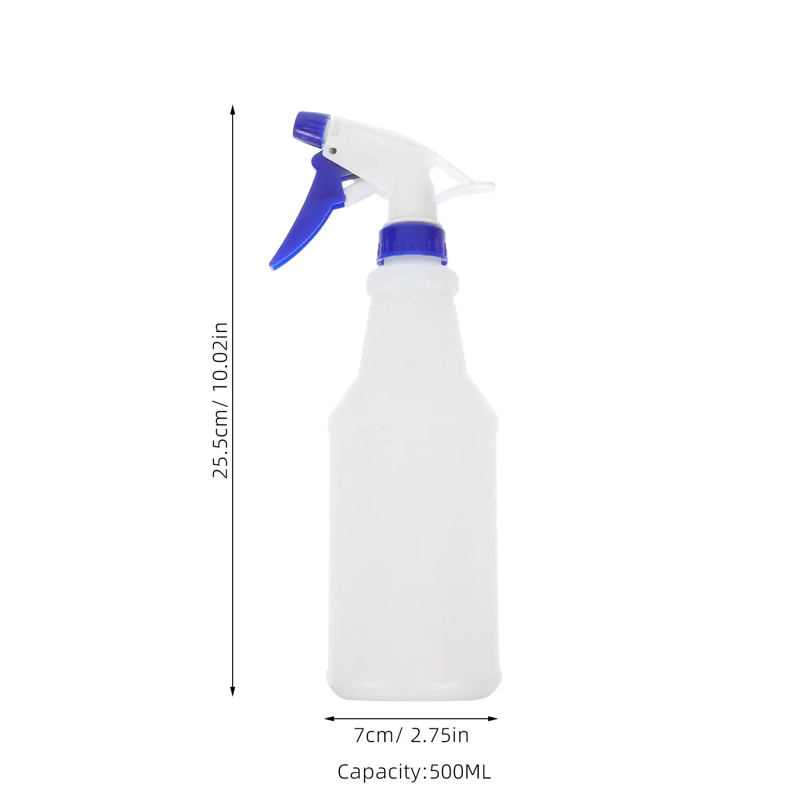 3 قطع من فوهة رذاذ قابلة للتعديل مع بخاخ فارغ قابل لإعادة الملء متعدد الأغراض لتنظيف تصفيف الشعر والبستنة