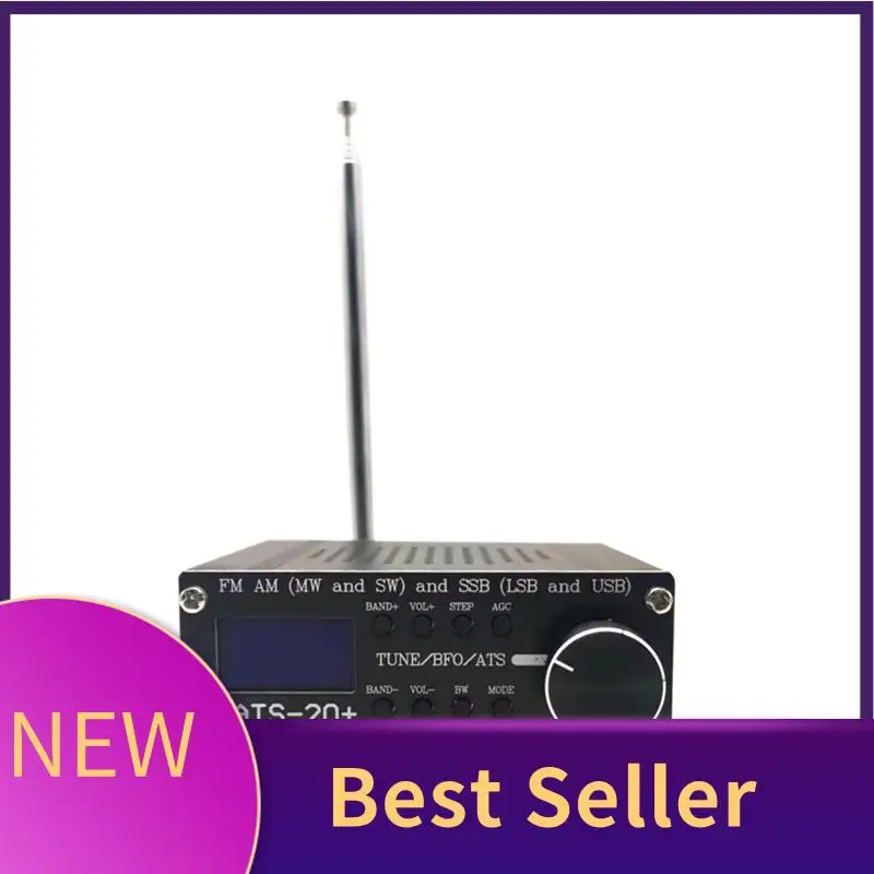 

ABLU-ATS-20+ Plus SI4732 Universal Band DSP SDR Radio - USB Rechargeable, FM, AM, And SSB (MW, SW, LSB, USB) Receiver