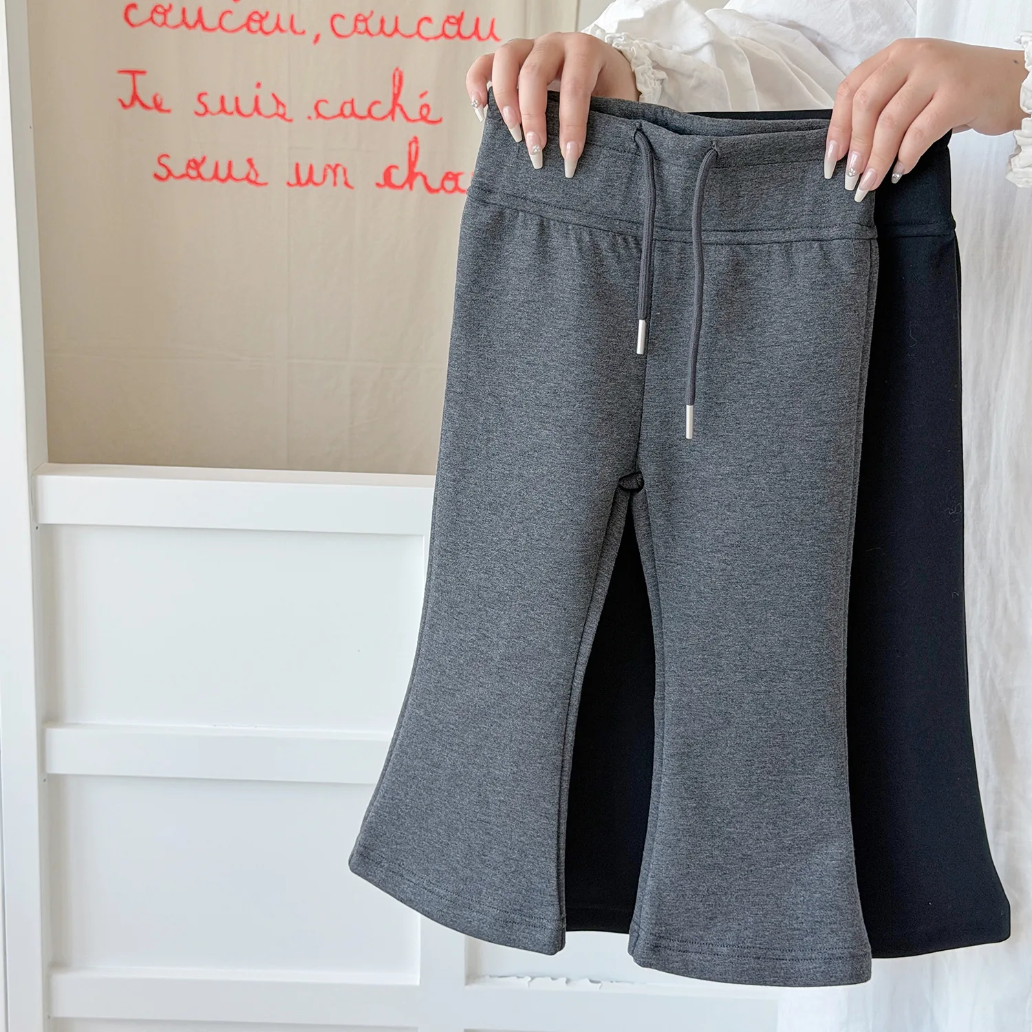 Girl Pants 2026 Spring and Autumn New Children's Clothing Korean Style Girl Baby Foreign Style High Waist Thin Thin Pants
