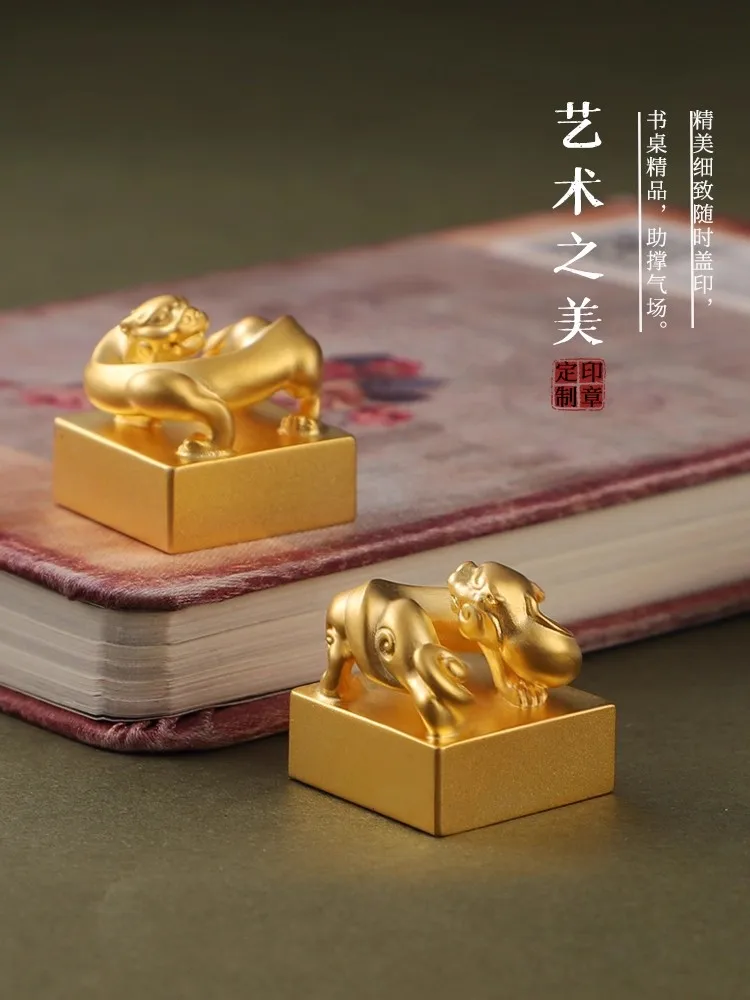 

Изготовленный на заказ латунный штамп с именем - выгравированный вручную китайский персональный подписный шоп - классический металлический художественный подарок 20 мм