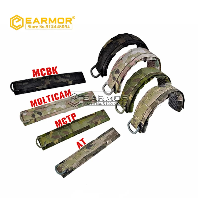 EARMOR Tactical Headset M61 Outdoor Multicam Military Headset cap Cover for M32 / M31 / M32-mark3 / M31-Mark3