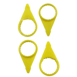 Yellow Wheel Nut Indicators Truck Safety Loose Wheel Nut 200 Pack