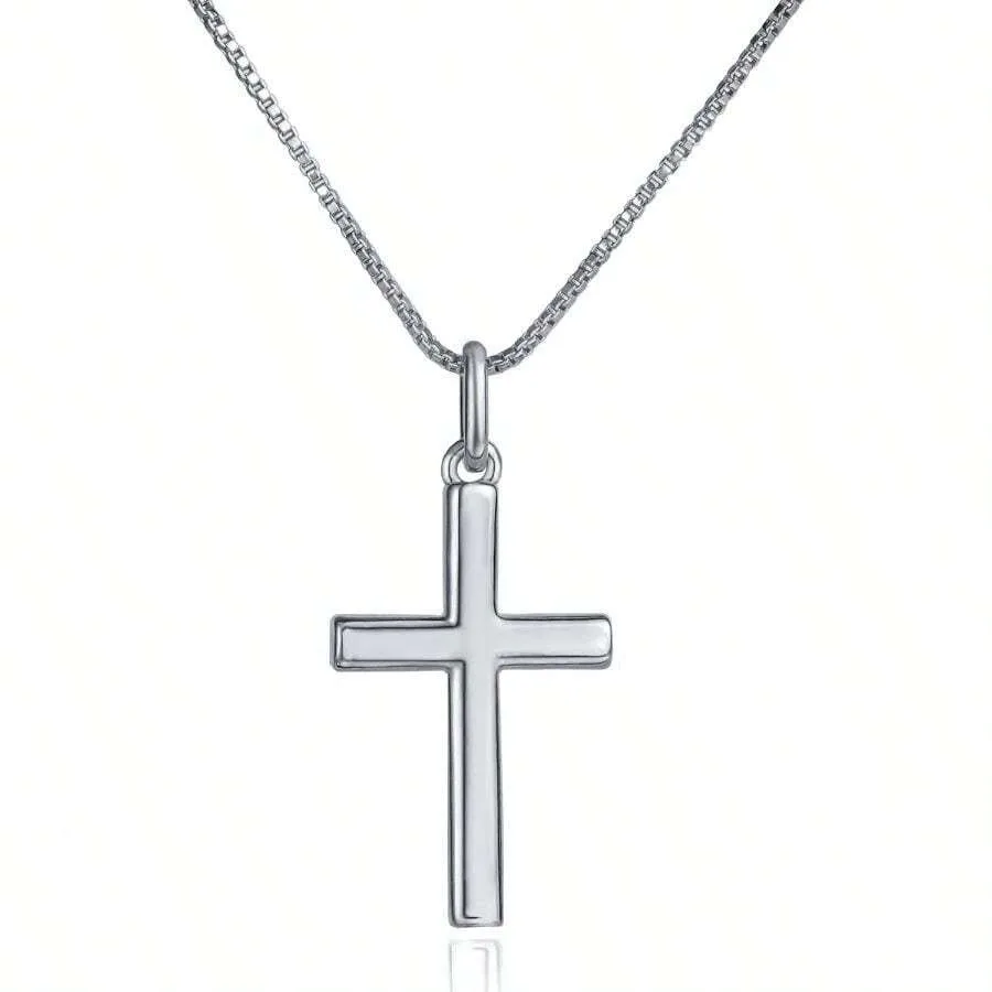

Gold Cross Necklace For Women, 14K Plated Cross Pendant Necklaces Dainty Hypoallergenic Cross Necklace Simple Gold Pendant For