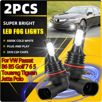 20000LM HB3 9005 Fog Lamps 90W High Power Auto Front Fog Lights 12V For VW Passat B6 B5 Golf 7 6 5 Touareg Tiguan Jetta Polo
