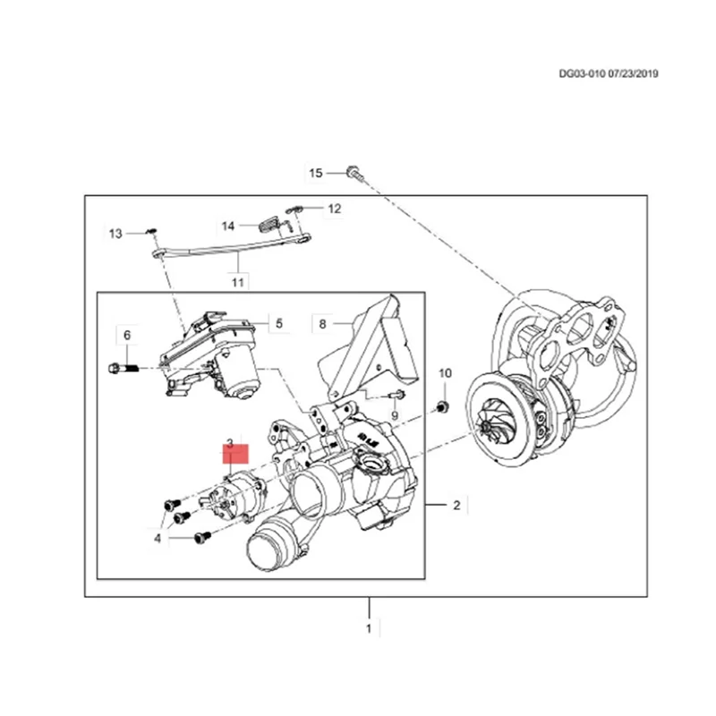 HOT-Car Turbocharger Bypass Valve 55496241 2702113 For Cadillac CT4 CT5 CT6 XT4 XT5 XT6 19-25 Diverter Overrun Air Solenoid,Car