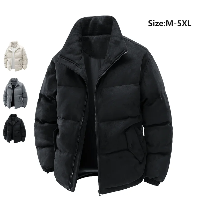 TAFN 2025 Brand Tops NEW Individuality Keep Warm Loose leisure Men Jacket Fashion Versatile Motion Outdoors Winter Human Outwear