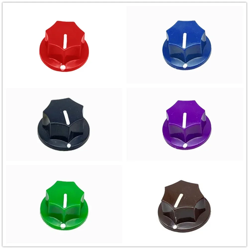 Plastic Knob Replacement for MXR Guitar Pedal 6 35mm Colorful Black Red White Blue Purple Green Brown Variation