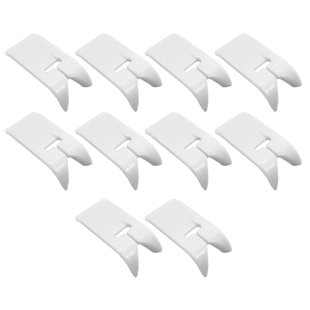 

10Pcs Durable Non-Stick Sewing Machine Presser Foot Easy Use Quilting Patchwork Mending Tool Non-Stick Presser Foot