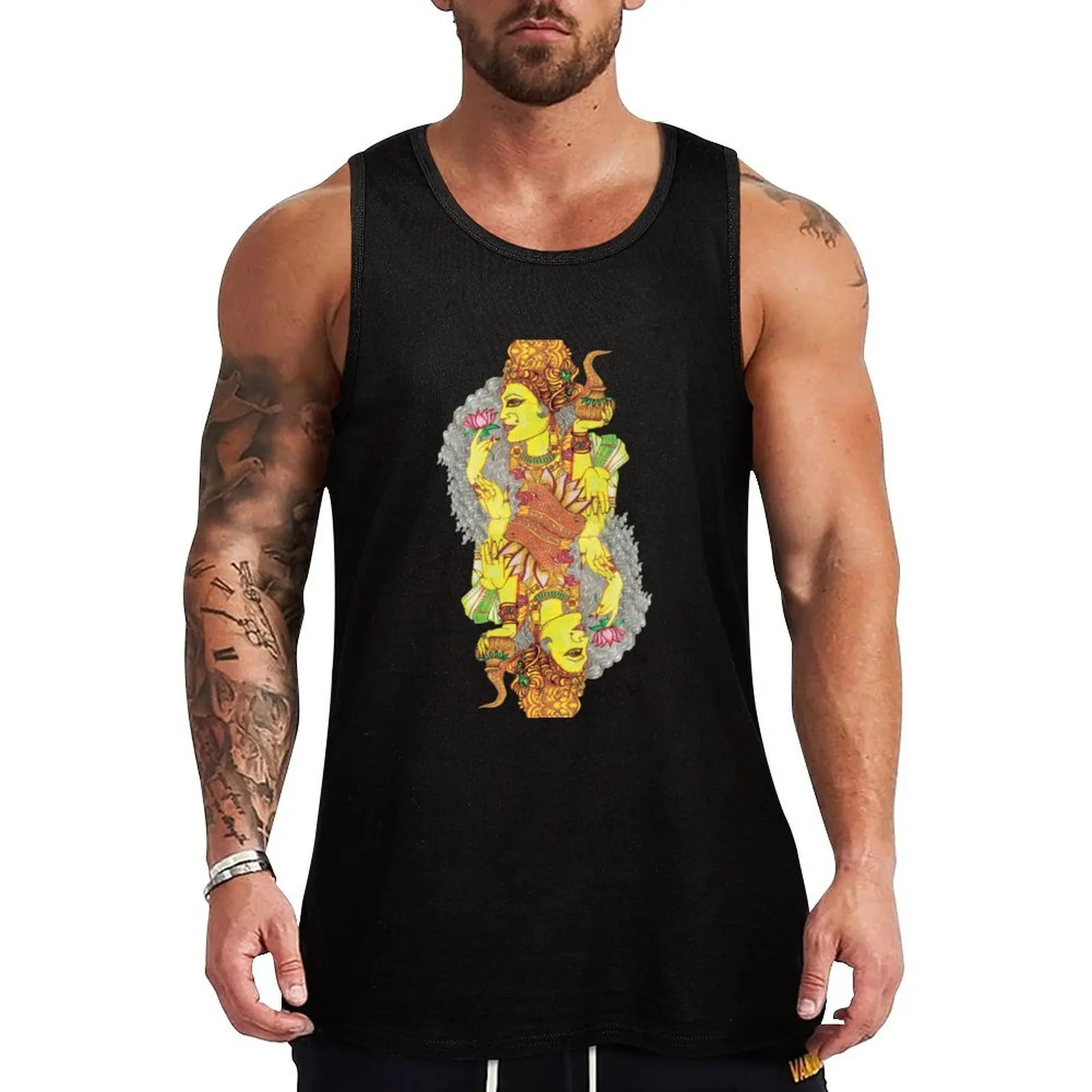 

POWER OF GANGA Tank Top Solid Tone Tank Top Simple Casual Everyday Wear