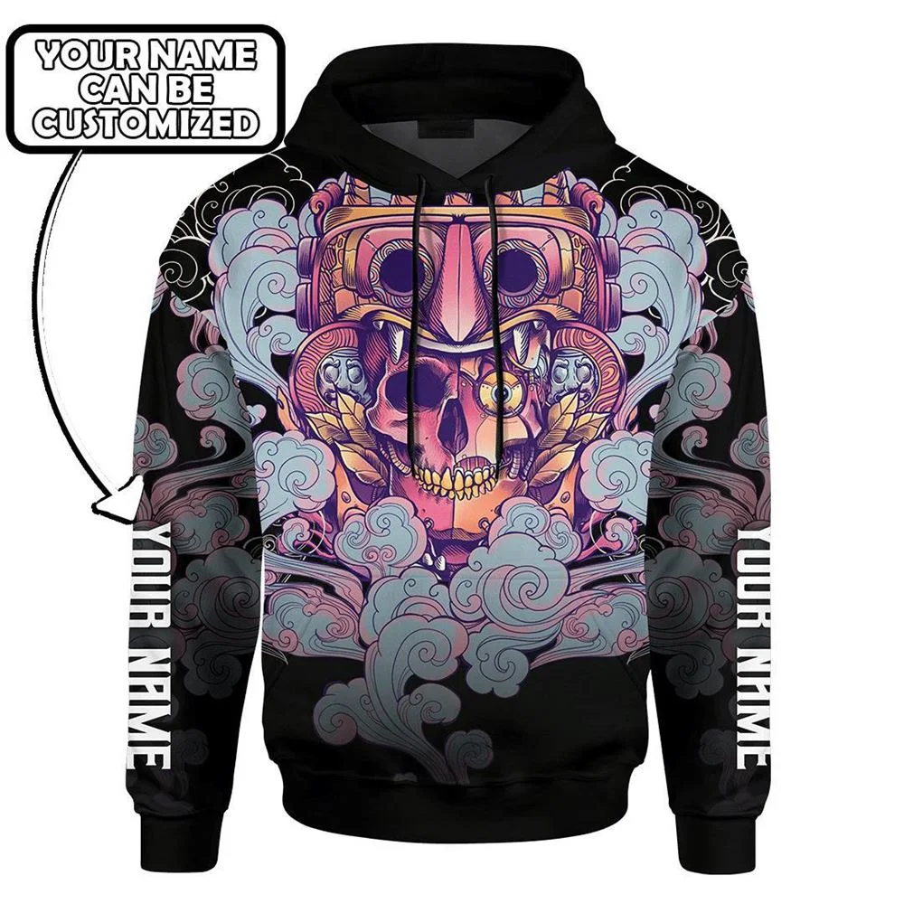 Men's Hoodies 3D Print Custom Made Autumn and Winter Art Colorful Harajuku Long Sleeve Pullover High Quality Men Unique features